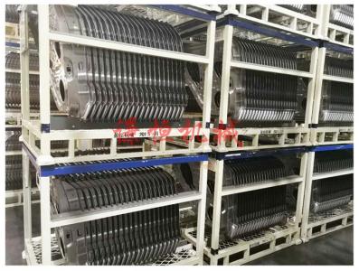 后門內板料架